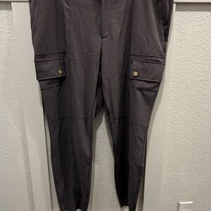 HALARA Women's Cargo Trousers in Charcoal Gray